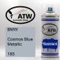 Preview: BMW, Cosmos Blue Metallic, 185: 400ml Sprühdose, von ATW Autoteile West.